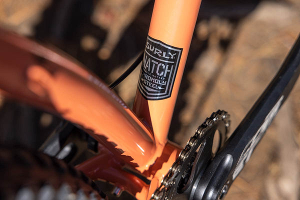 Surly Karate Monkey Frameset 2023 - Peach Salmon Sundae