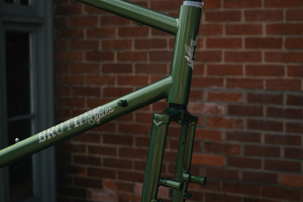 Brother Mr Wooden Frameset - Green Metallic