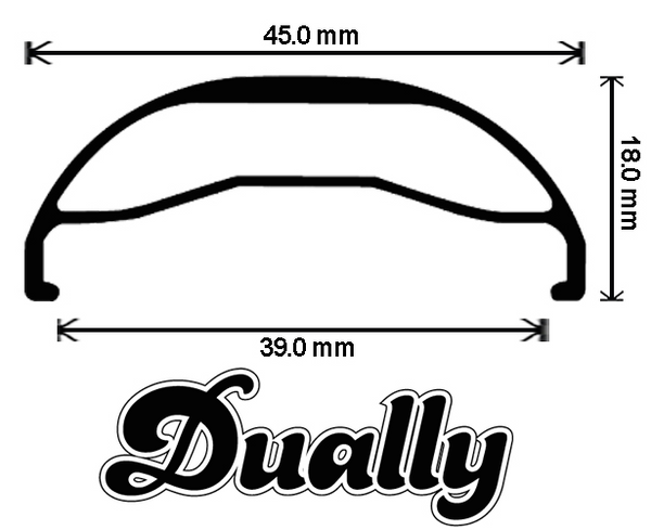 Velocity Dually Rim