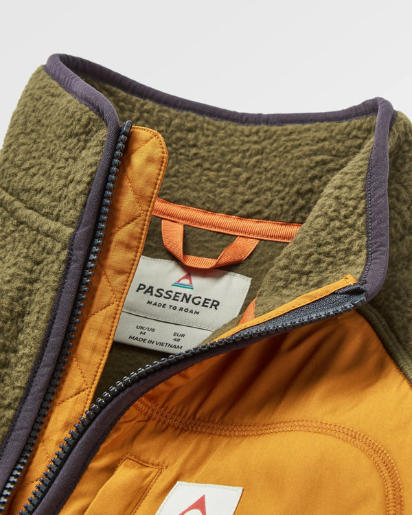 Passenger Offgrid 1/2 Zip Recycled Sherpa Fleece