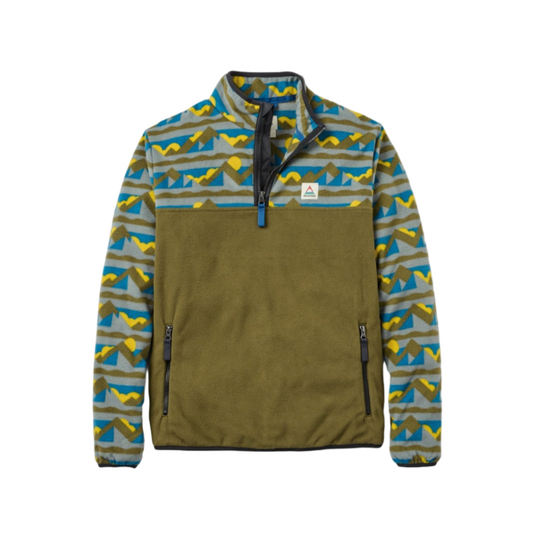 Passenger Set Off Recycled Polar 1/4 Zip Fleece