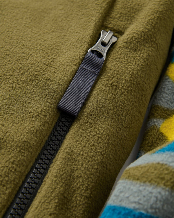 Passenger Set Off Recycled Polar 1/4 Zip Fleece