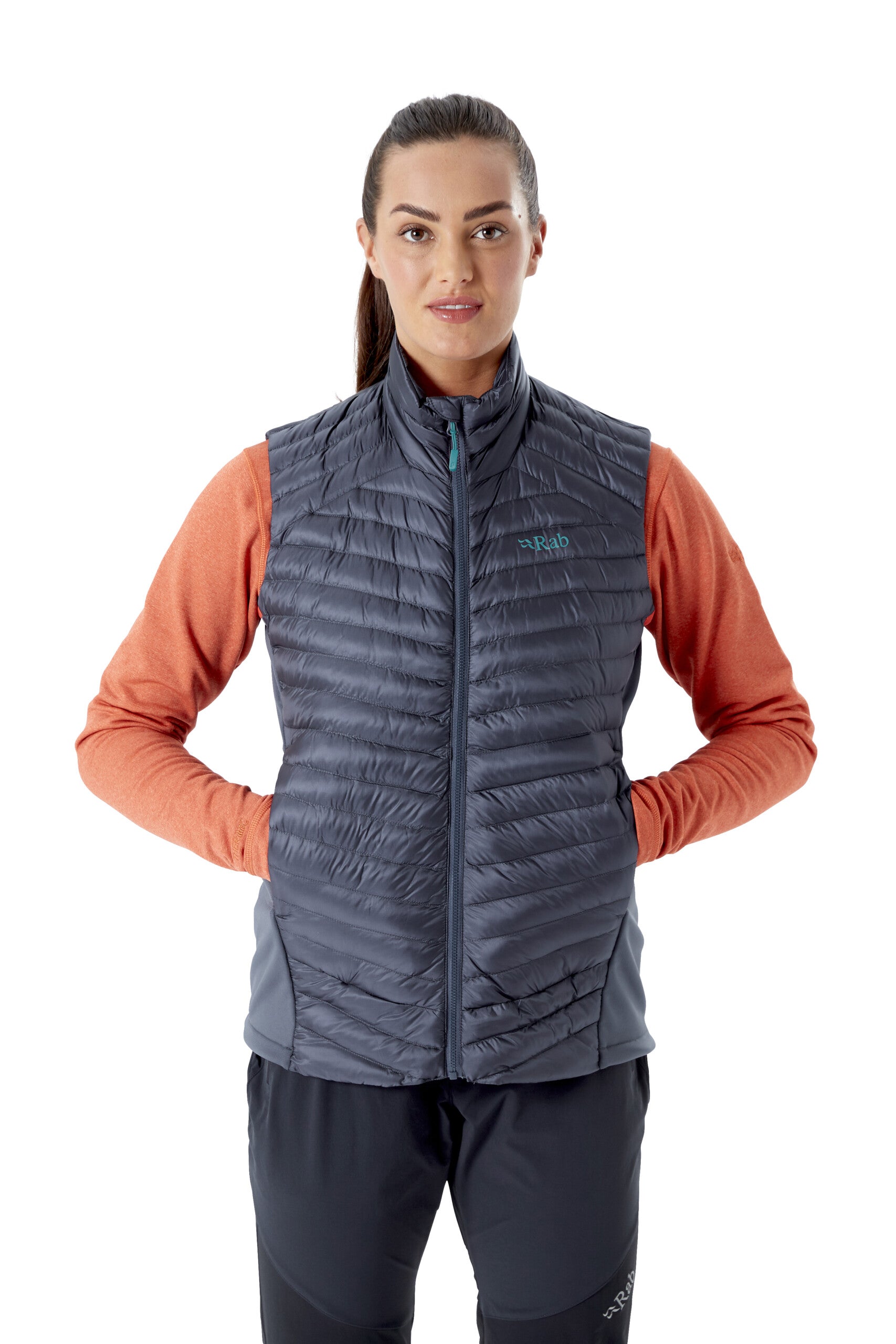 Rab Cirrus Flex 2.0 Vest Womens Steel