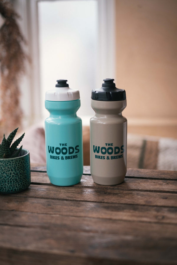 Woods Bikes and Brews Bottle Turquoise 'Frog' - 22oz