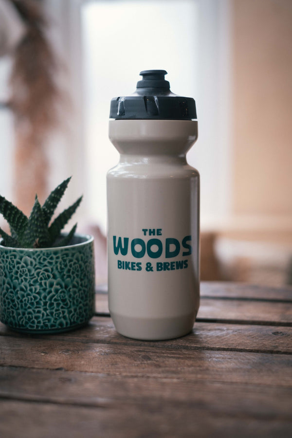 Woods Bikes and Brews Bottle Tan 'Horse' - 22oz