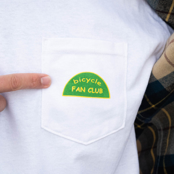 Rivendell 'Bicycle fan Club' Short sleeve T-shirt White