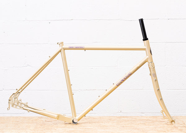 Bassi Hog's Back Frameset - Fauve/Sandy Beige