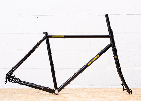 Bassi Hog's Back Frameset - Black, Shop Soiled