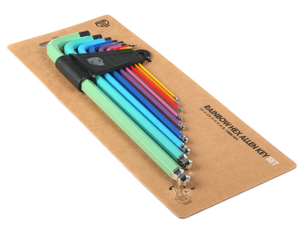 Brick Lane Bikes Rainbow Hex Allen Key Set