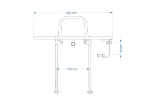 Allygn Grill Front Rack - Black