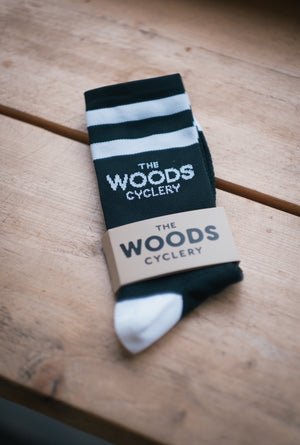 The Woods Cyclery 'Sk8er' Cycling Socks
