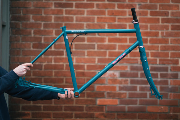 Bassi Hog's Back Frameset - Blue