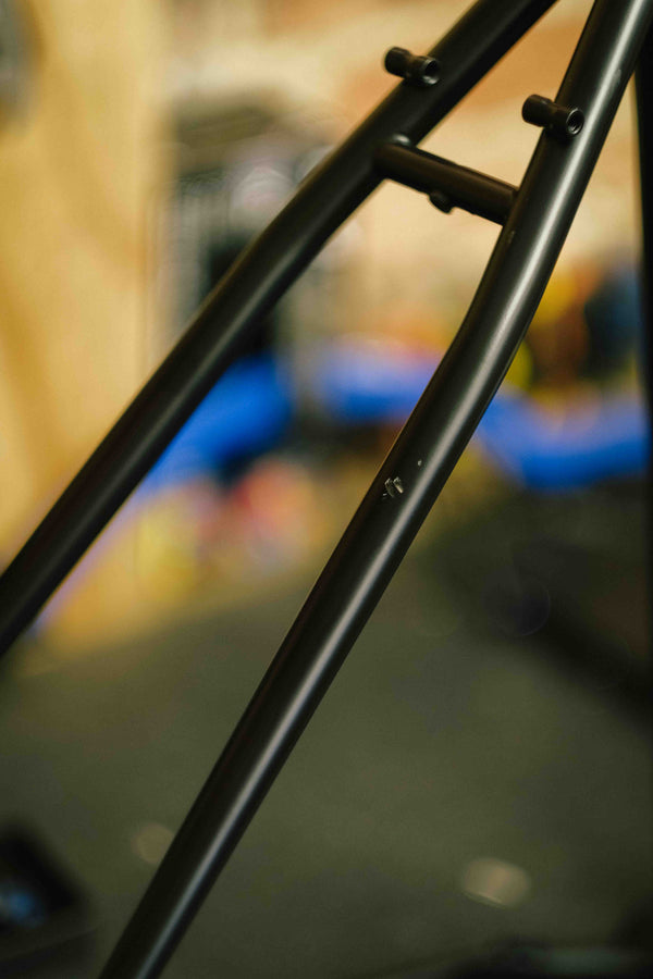 Bassi Hog's Back Frameset - Black, Shop Soiled