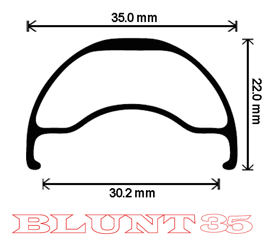 Velocity Blunt 35 Rim