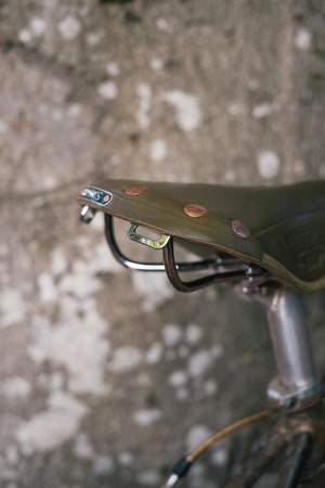 Brooks x The Woods Cyclery B17 Special Saddle - Moss Green