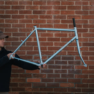 Brother Mr Wooden Frameset - TWC Blue Metallic