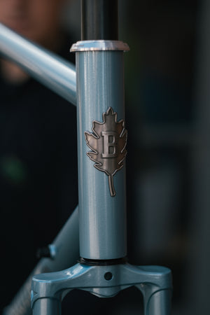 Brother Mr Wooden Frameset - TWC Blue Metallic