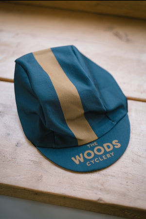 The Woods Cyclery 3-Panel Cycling Cap