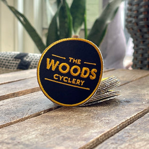 The NEW Woods Cyclery patch