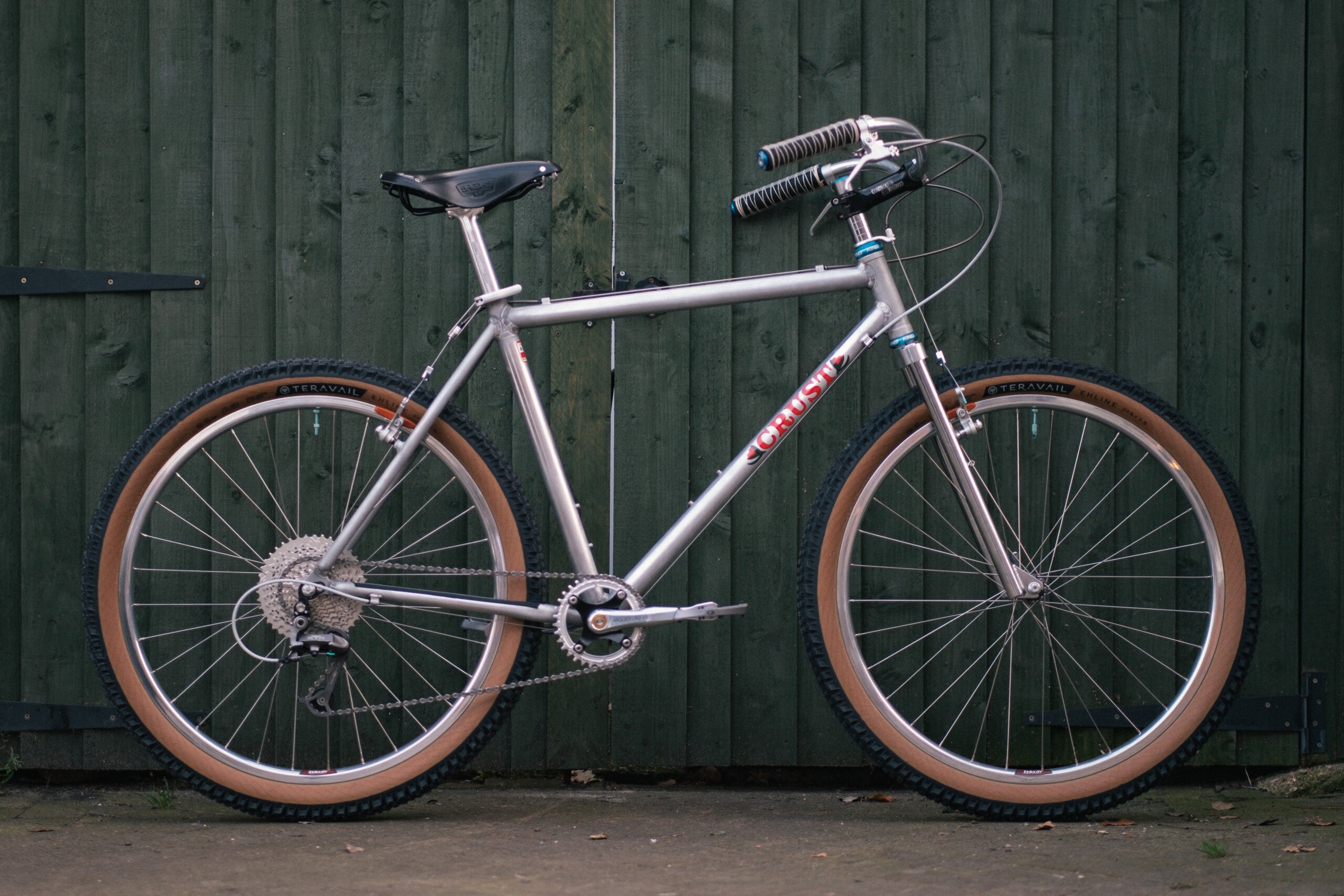 Ron’s Bikes x Crust Bikes Alumalith Crust Alumalith for Ben | Build Gallery – The Woods Cyclery