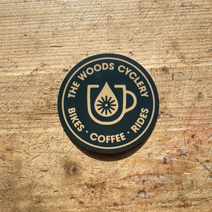 Woods Cyclery Sticker