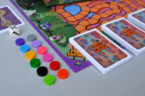 Dirty Filthy Bikepacking Board Game