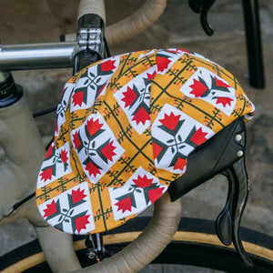 Ron's Bikes Barn Quilt Cap