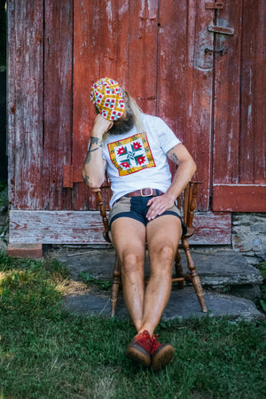 Ron's Bikes Barn Quilt T-shirt
