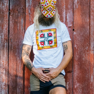 Ron's Bikes Barn Quilt T-shirt
