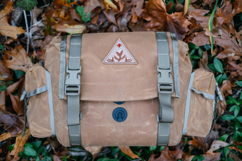 アクセサリー Fabio's Chest Small olive waxed canvas Ron's Bikes | Small Fabio's Chest Waxed Cordura | Dismount Toronto