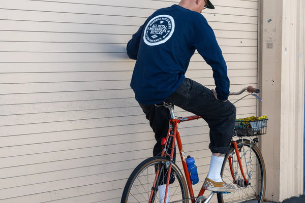 Rivendell - All Metal, All Mechanical Riv Pocket Long Sleeve - Navy