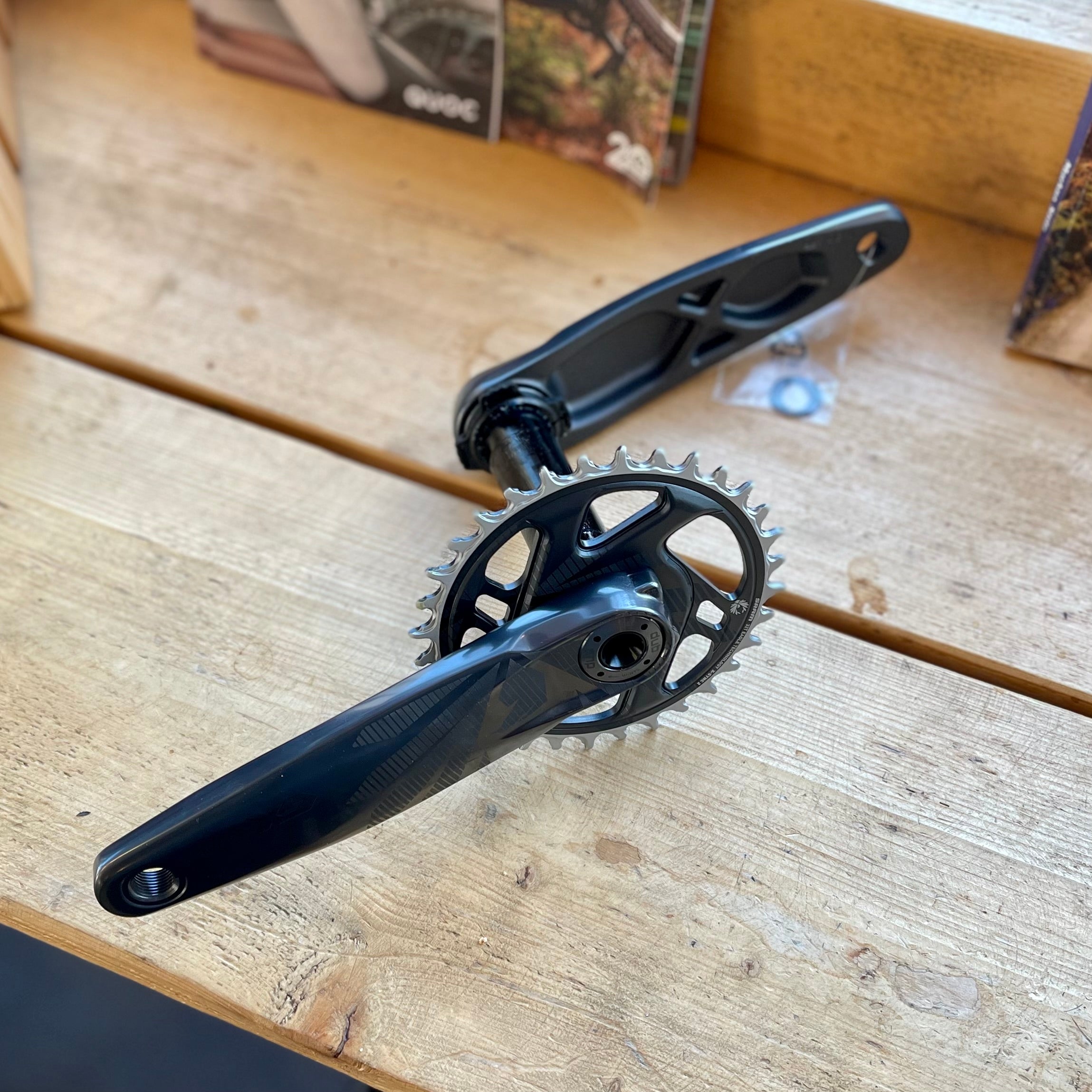 SRAM GX Eagle DUB Carbon Crankset Boost Bike