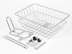 BLB Front Rack & Basket - Chrome