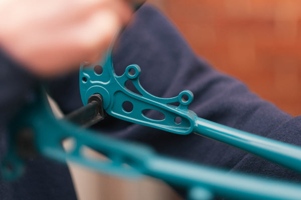 Bassi Hog's Back Frameset - Blue