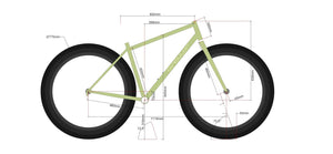 Singular Gryphon Mk3 Frameset - Khaki
