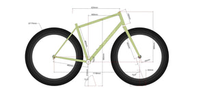 Singular Gryphon Mk3 Frameset - Khaki