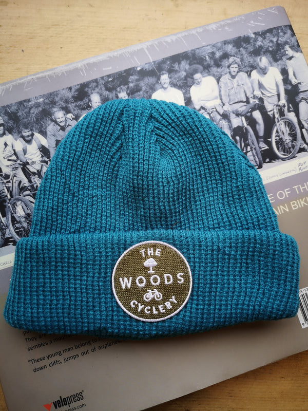 The Woods Cyclery Patch 'Trawler' Beanie - 7 Colours