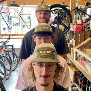 The Woods Cyclery 5 Panel Cap