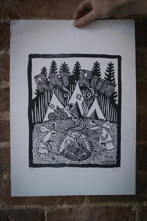 The Woods 'Rat Run' Limited Print