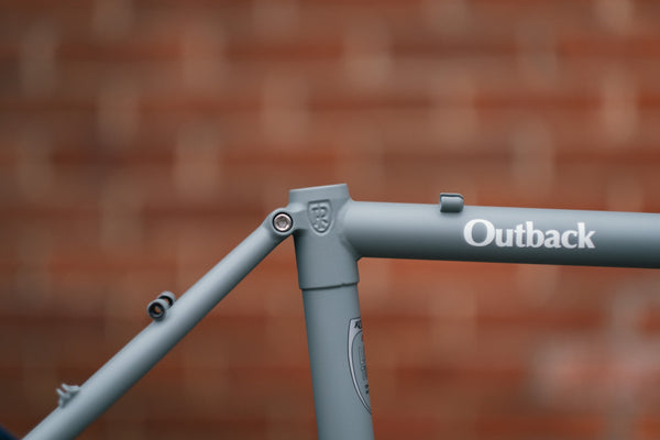 Ritchey Outback Frameset - Granite and Snow