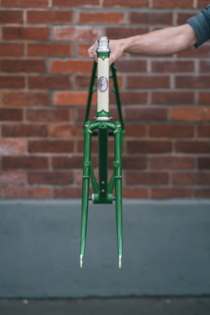 Rivendell Joe Appaloosa Frameset - General Use Green