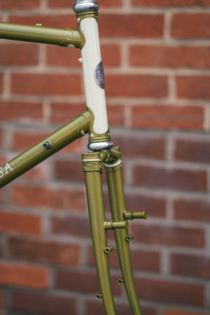 Rivendell Joe Appaloosa Frameset - Lime Olive