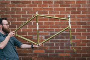 Rivendell Joe Appaloosa Frameset - Lime Olive