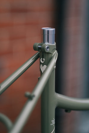 Rivendell Susie Long Bolts Frameset - Sergio Green
