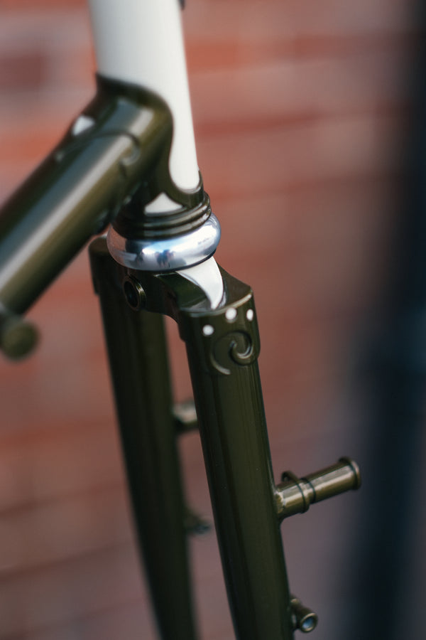 Rivendell Sam Hillborne Frameset - Bronzey Green