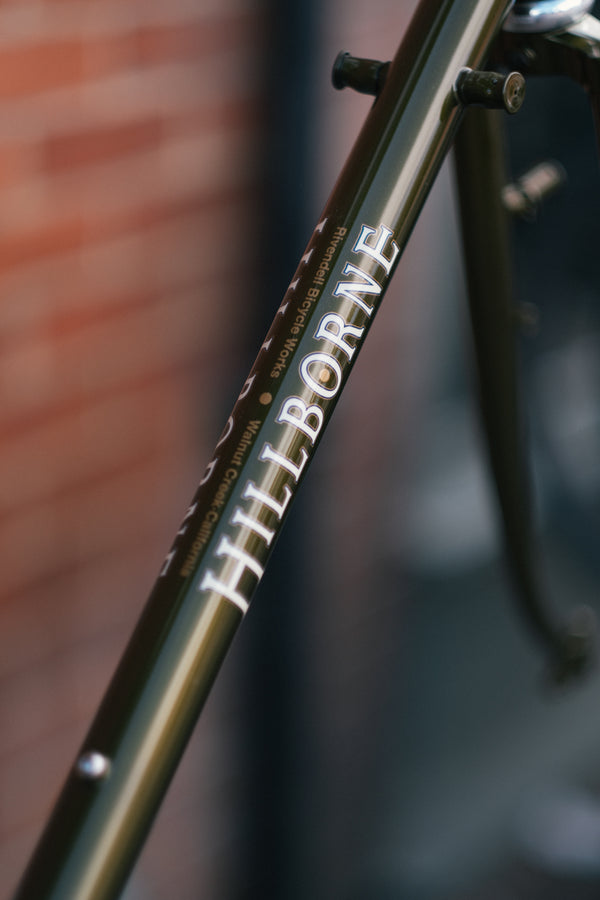 Rivendell Sam Hillborne Frameset - Bronzey Green