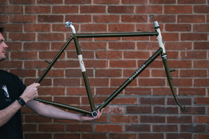 Rivendell Sam Hillborne Frameset - Bronzey Green