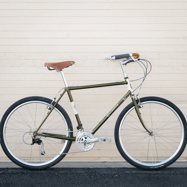 Rivendell Sam Hillborne Frameset - Bronzey Green