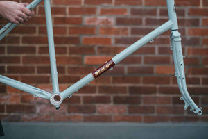 Stooge x The Woods Cyclery Ltd Ed. Rambler Frameset - Blue Maroon