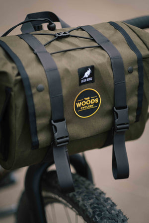 Wizard Works X The Woods Cyclery Badjelly Bar and Saddle Bag - Olive